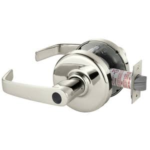 Cylindrical Lock Bright Nickel Plated Clear Coated Y75205