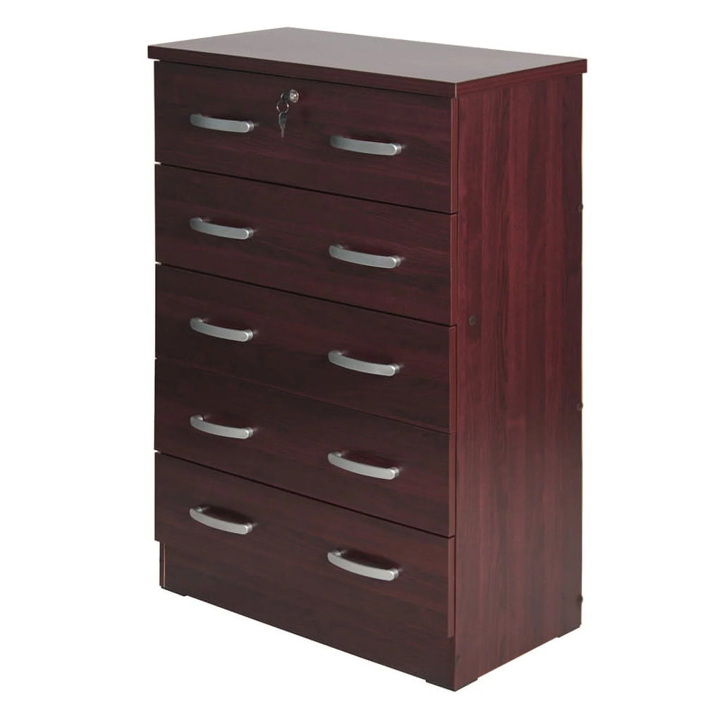 Mahogany Dresser & Nightstand Set V561