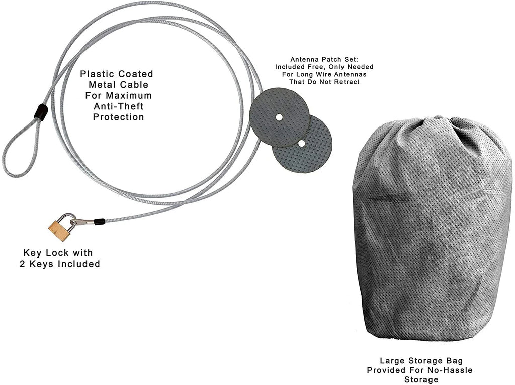 Car Cover with Fleece Lining, Wind Straps M831646