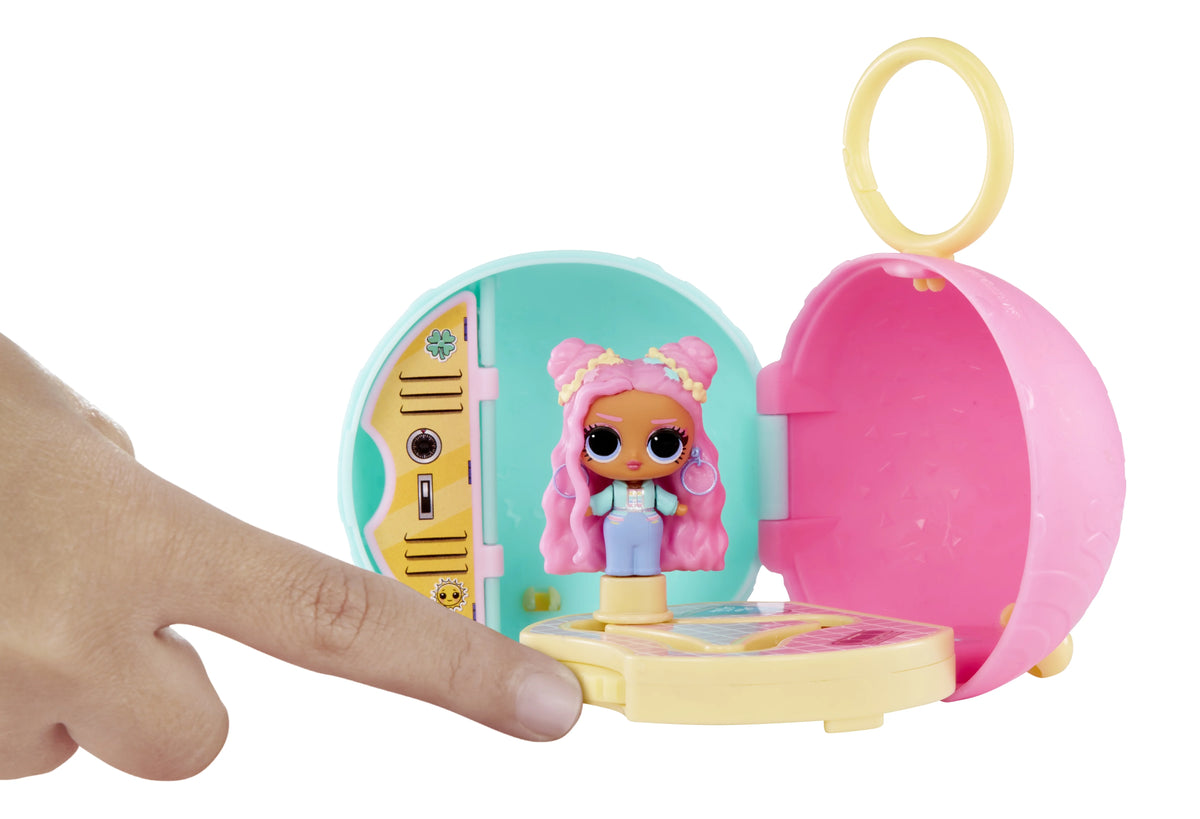 Mini LOL Surprise Move & Groove with Mini OMG Fashion Doll, Surprises, Mini Dolls, Collectible Dolls, Moving Ball Playset D706