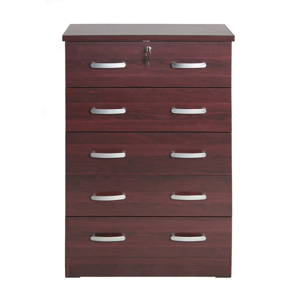 Mahogany Dresser & Nightstand Set V561