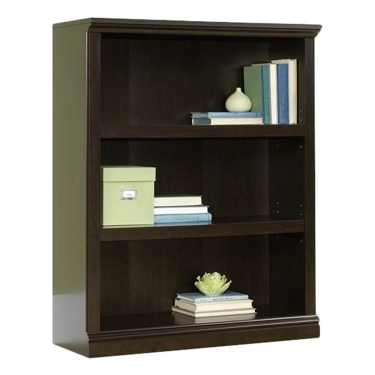 3 Shelves Modern Wood Bookcase H1686