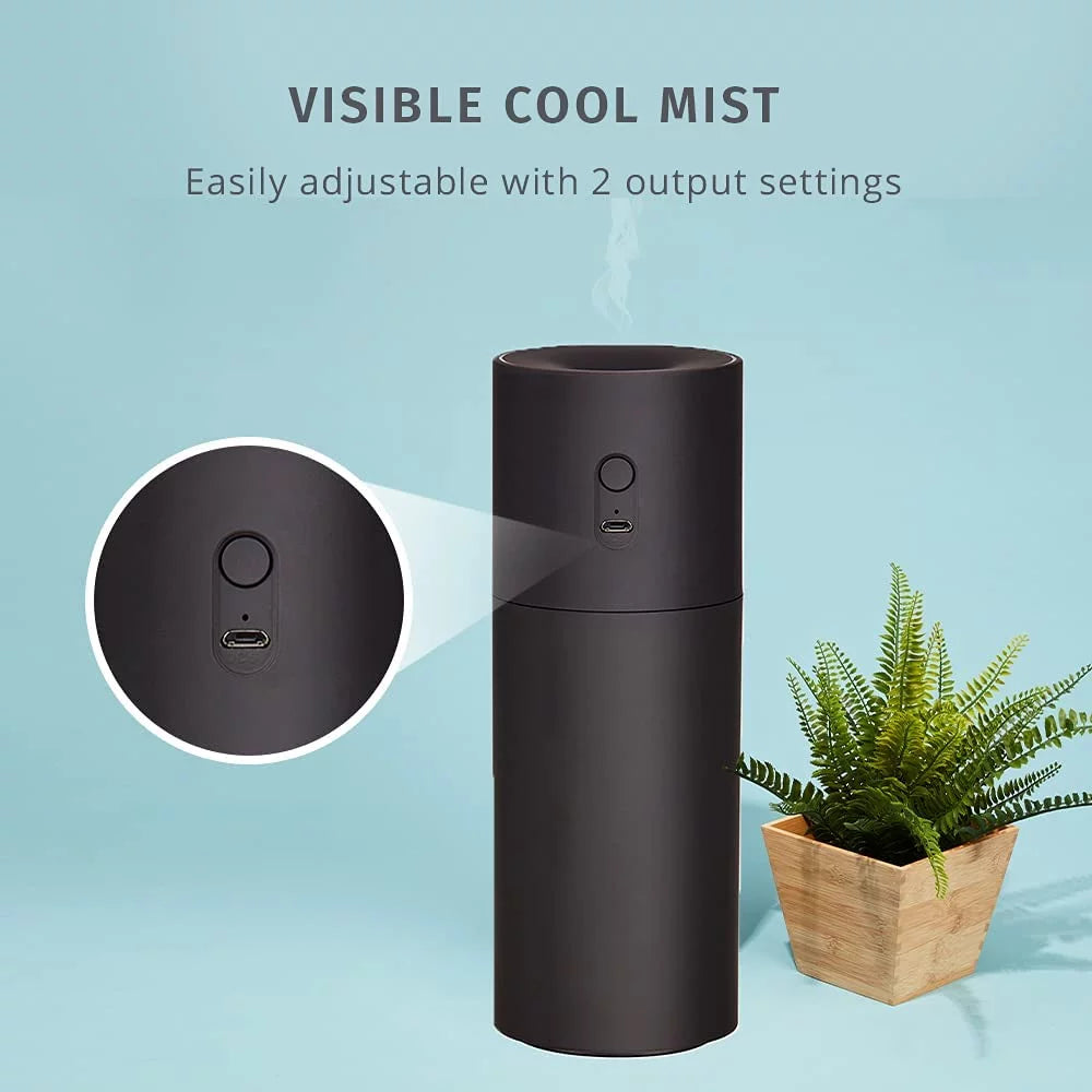 Portable Ultrasonic Humidifier Black U60317