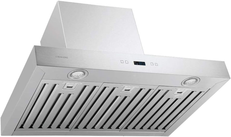 30 Inch Wall Mounted Stainless Steel Range Hood 900 CFM O985881