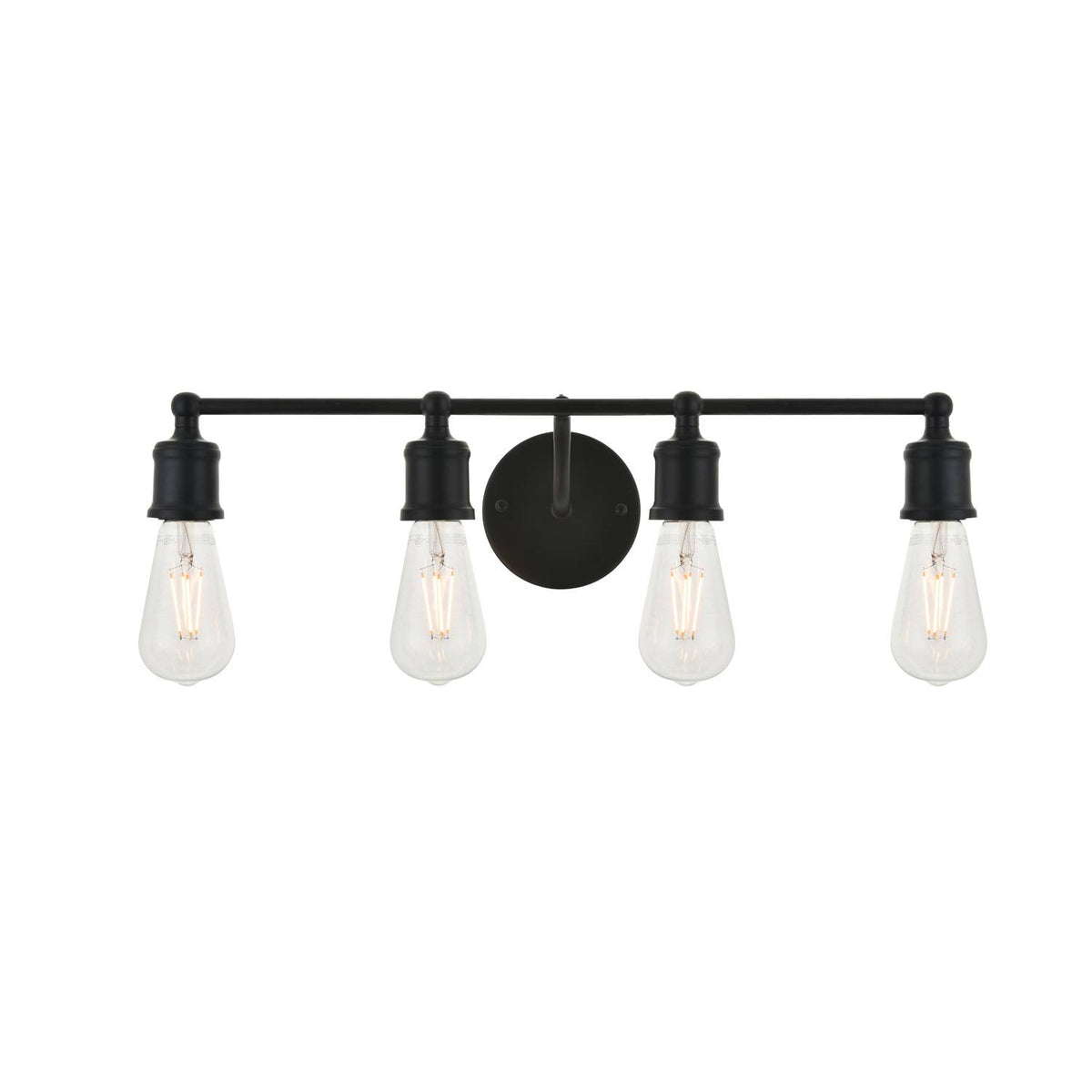 4 Light Black Wall Sconce G335847