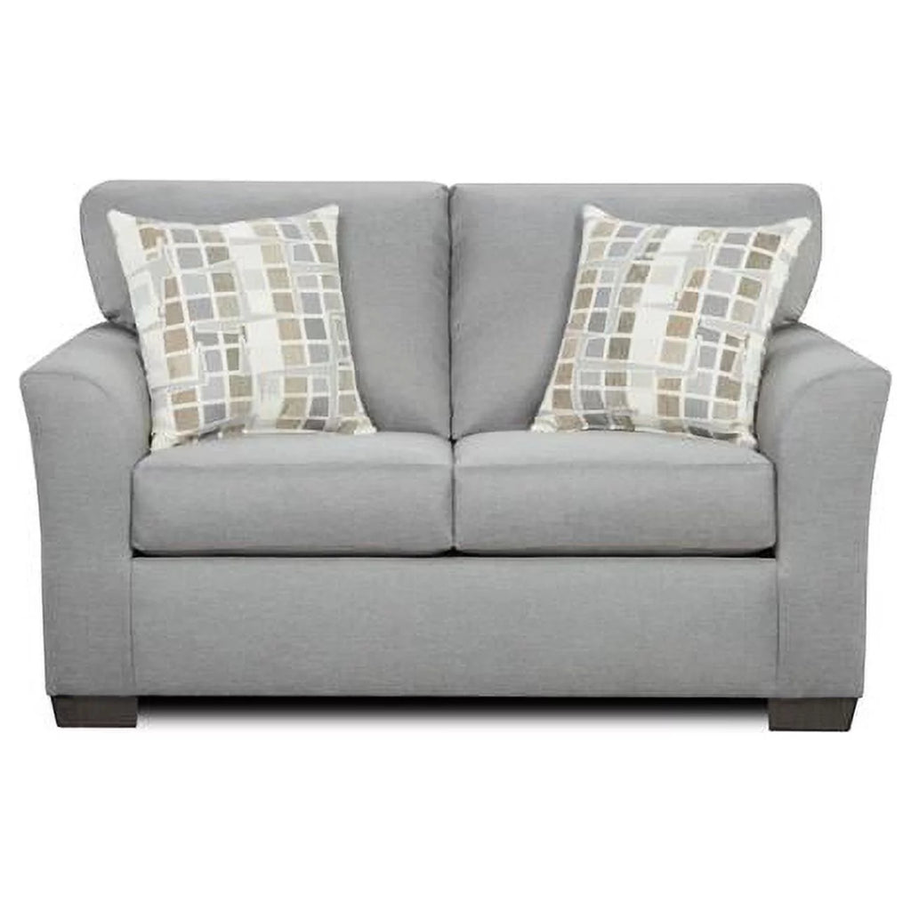 Gray Loveseat Sofa D24415