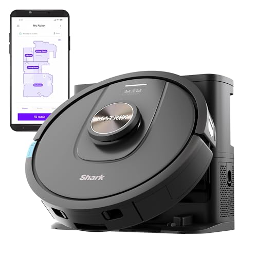Black Robot Vacuum with Self Empty Base L6223