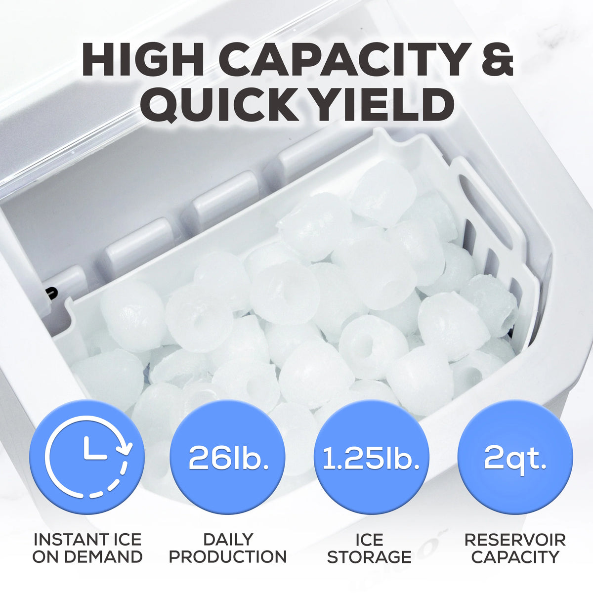 Automatic Self-Cleaning Ice Maker J16647