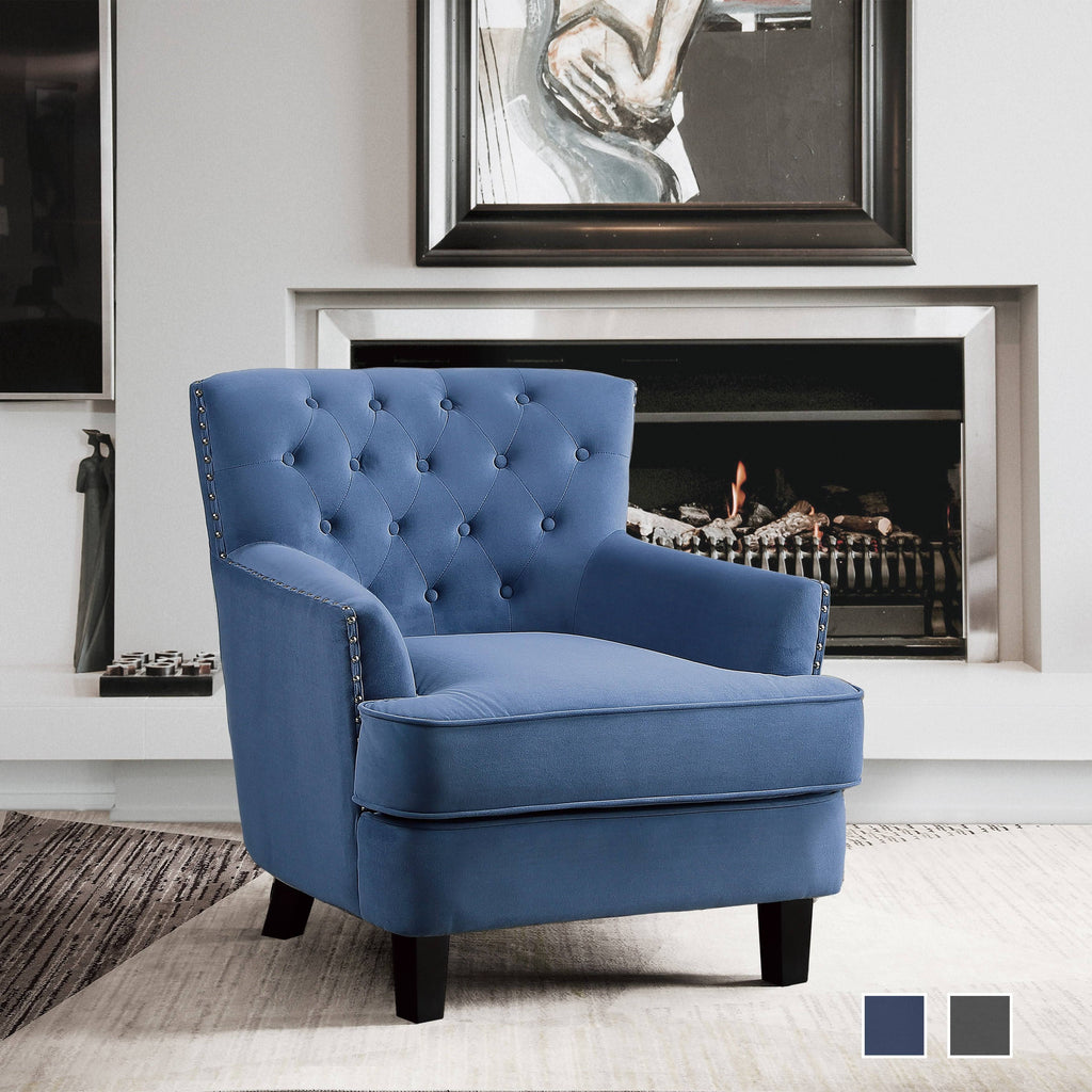 Grey Accent Chair L847108