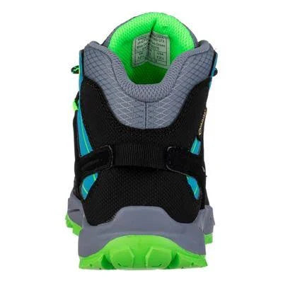 Blue Danube Fluo Green Mid Hiking Shoes L90036