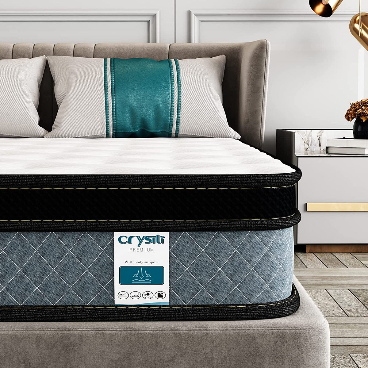King Size Memory Foam Hybrid Mattress F2861