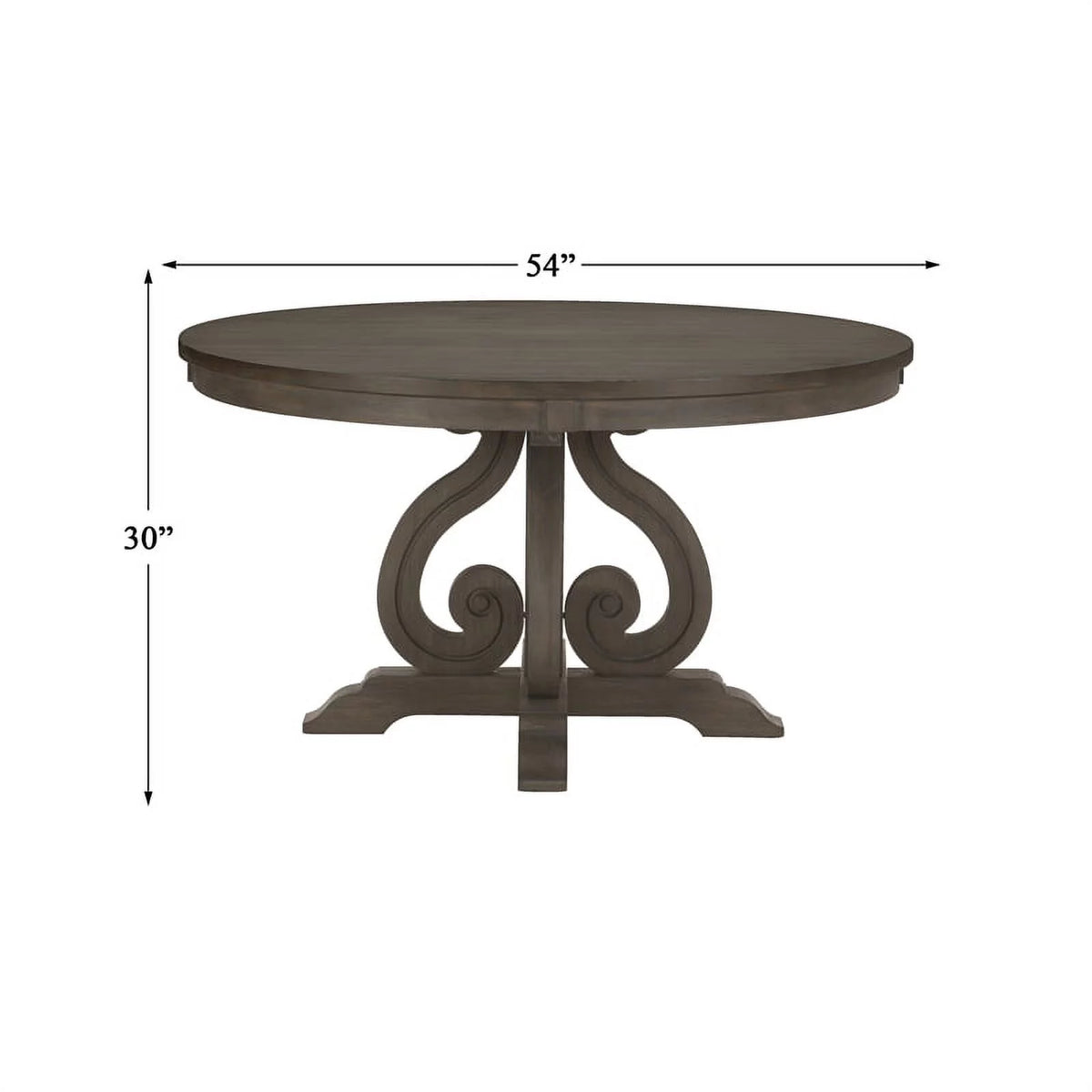 Wood Round Dining Table V902