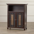 Dark Espresso 2 Door Accent Cabinet P85434