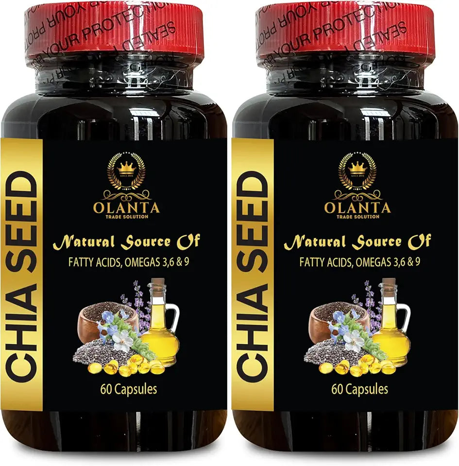 Chia Seed Omega 3 Supplement 120 Capsules K537