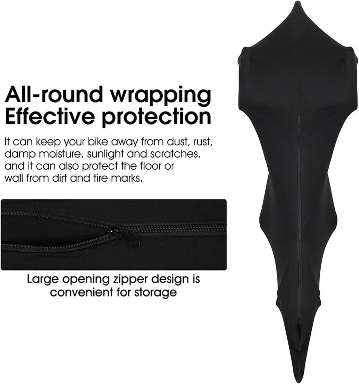 Full Bike Cover with Zippers I471