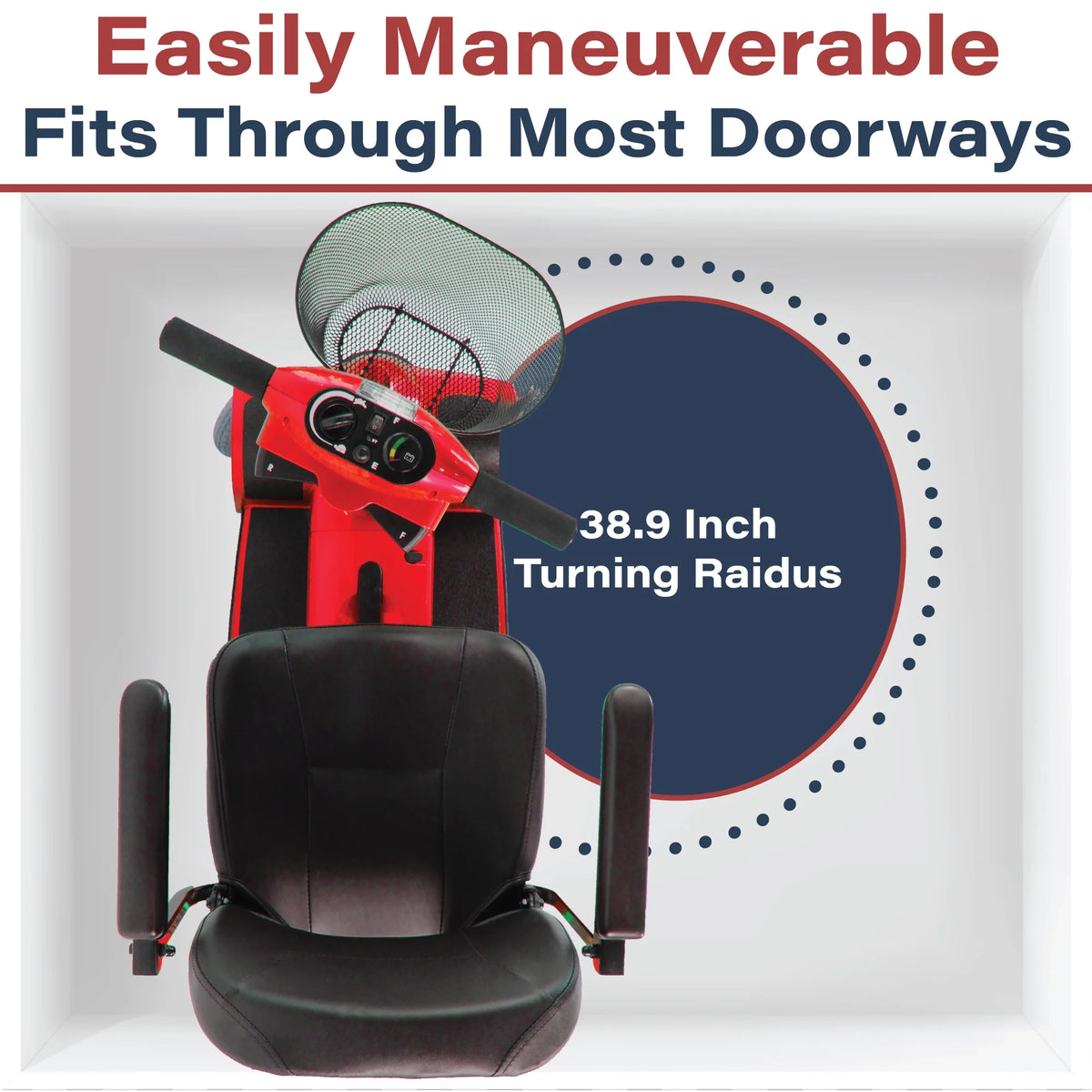 4 Wheel Folding Mobility Scooter Y9364