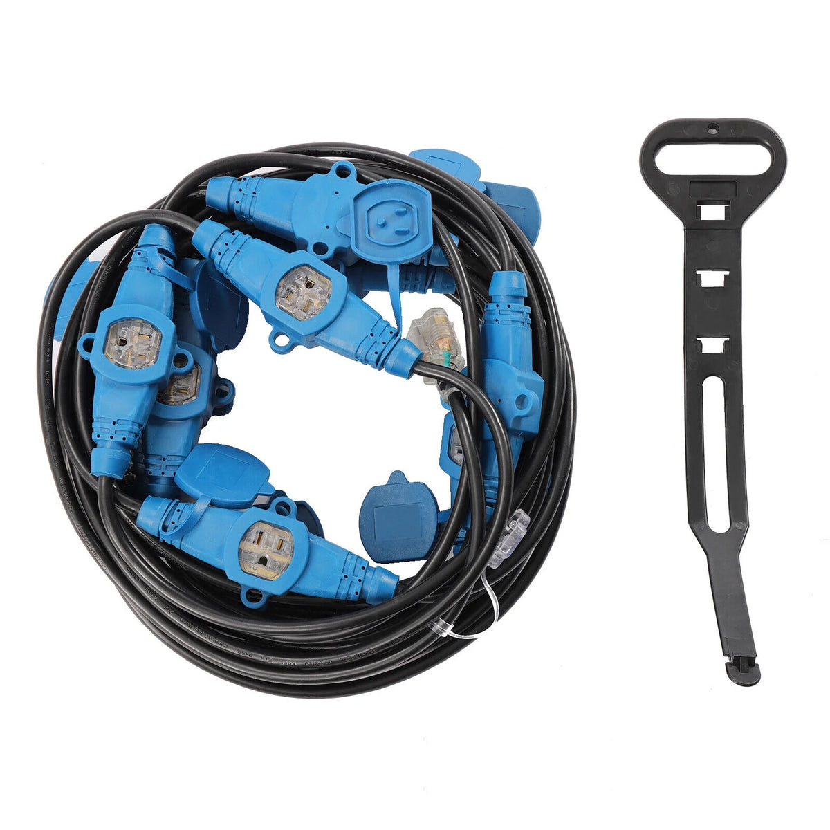 12 Gauge Heavy Duty Extension Cord 11 Outlets N7240