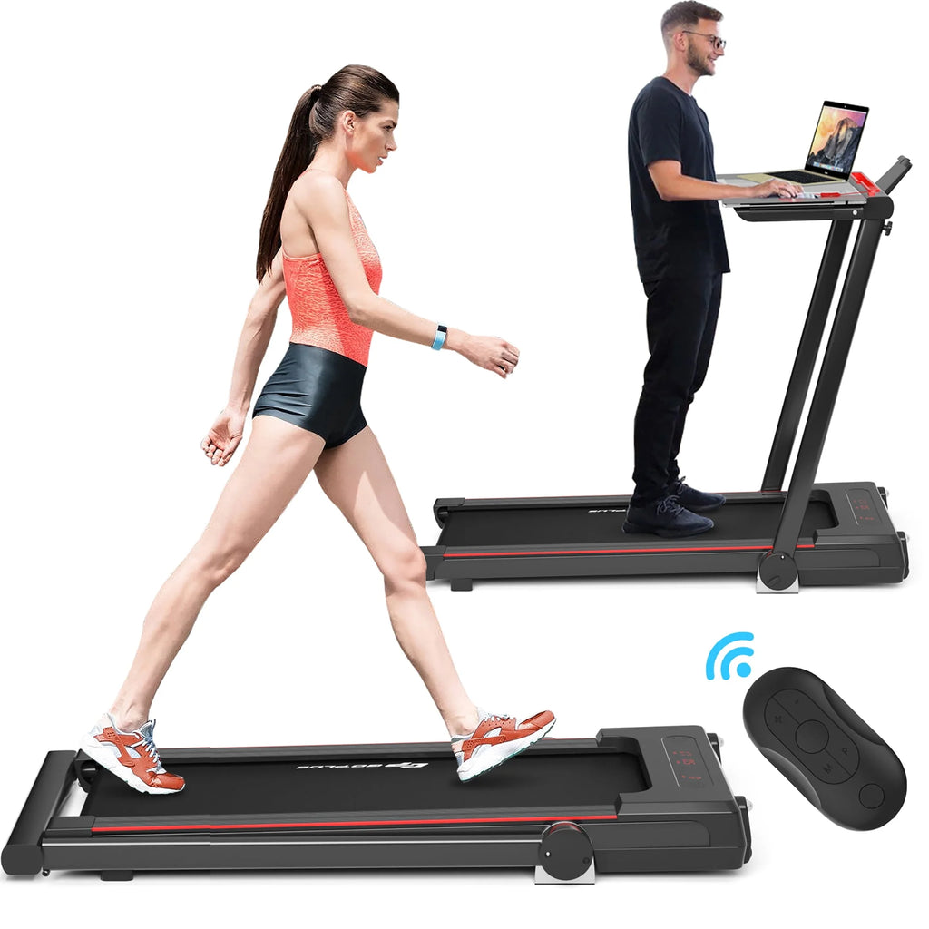 2.25HP 3-in-1 Folding Treadmill Black U249