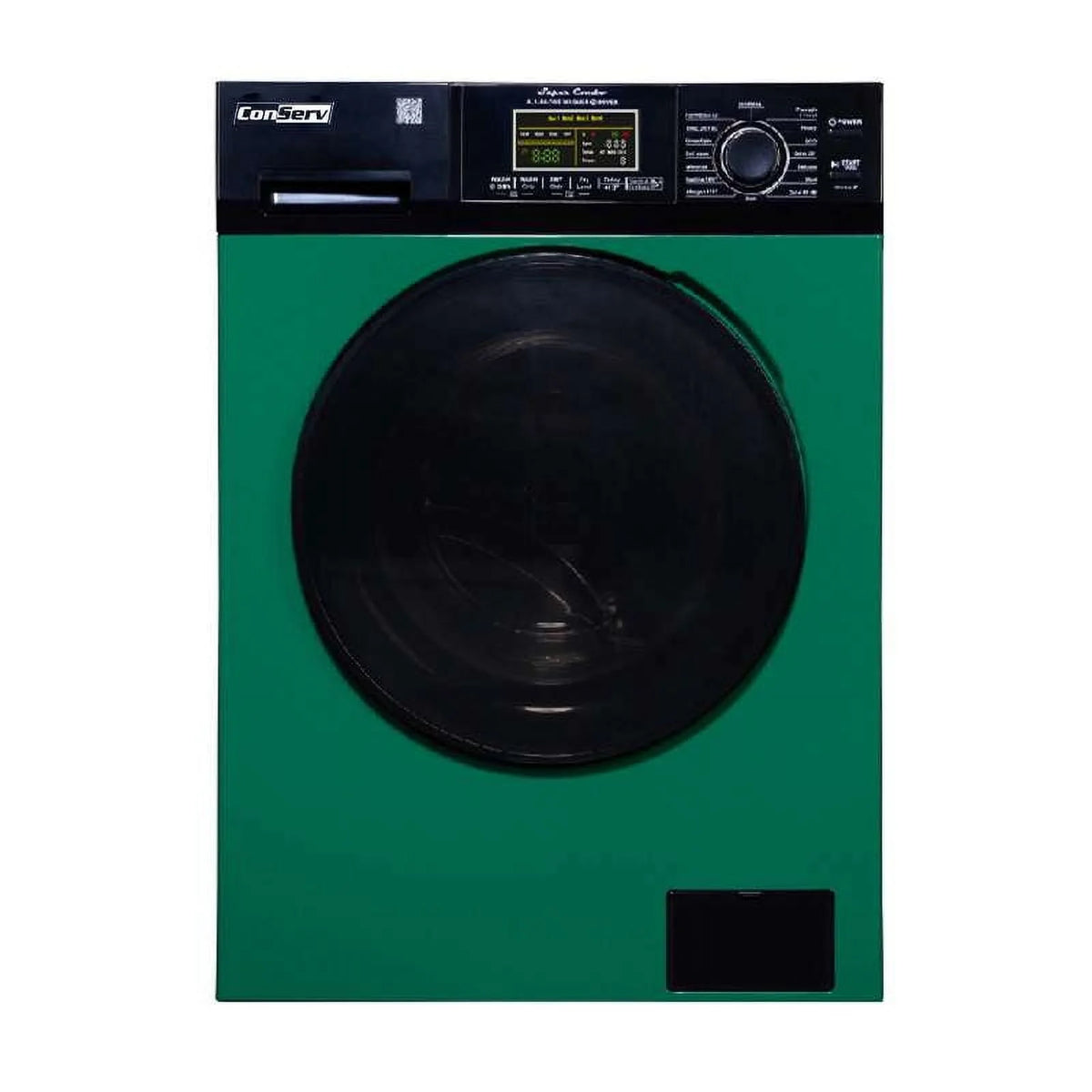 Compact 110V Vented/Ventless Combo Washer Dryer 1400 RPM Q652