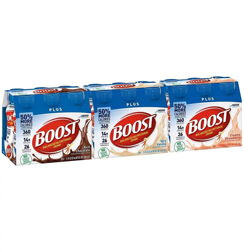 Variety Pack Nutritional Drink (Vanilla, Chocolate, Strawberry) B3688