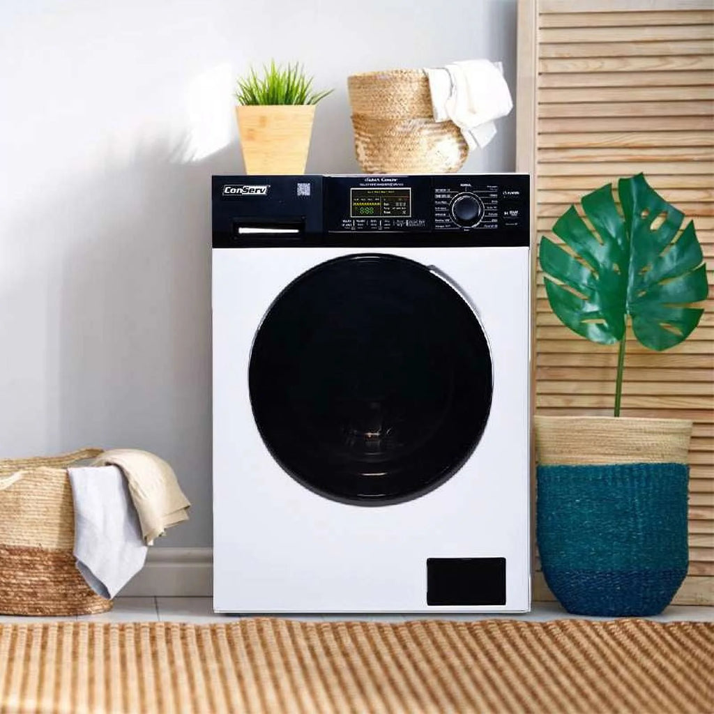Compact 110V Vented/Ventless Combo Washer Dryer 1400 RPM Q652