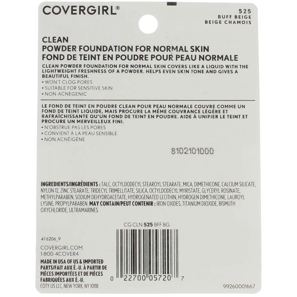 Buff Beige Powder Foundation 0.41 oz Pack of 3 Z495