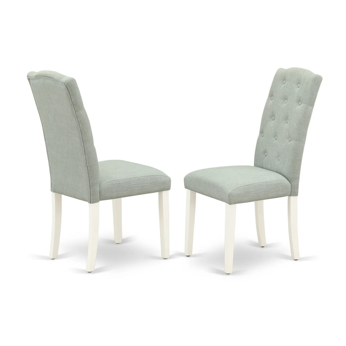 7 Piece Dining Table Set with 6 Padded Chairs V287