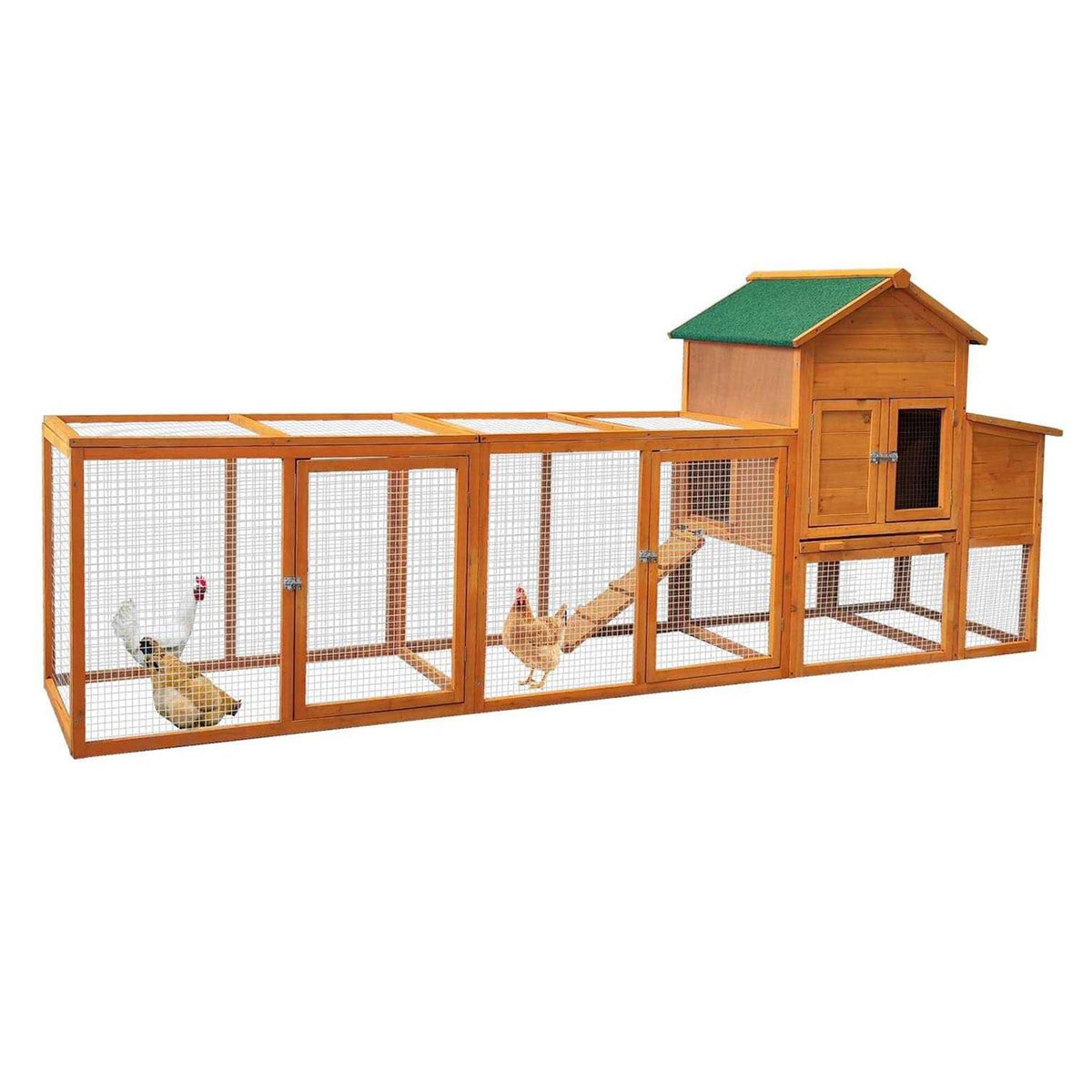 122'' Chicken Coop with Nest Box P736