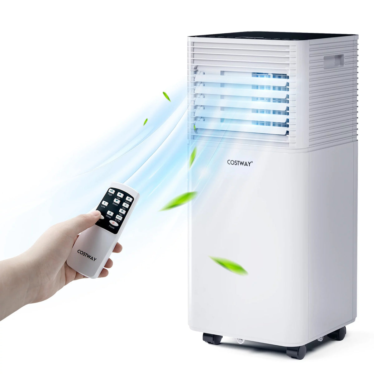 5000 BTU Portable Air Conditioner 3-in-1 Black X11299