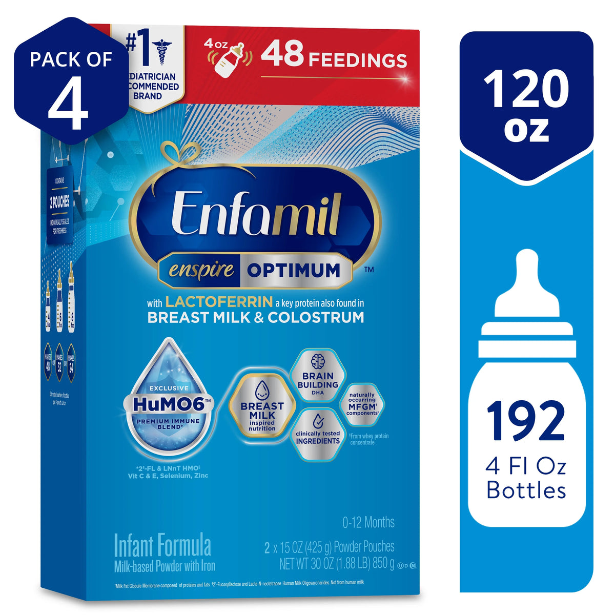 120 Oz Infant Formula Powder W49943