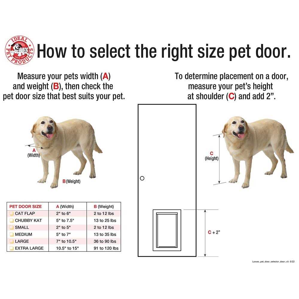 Plastic Pet Door W2447