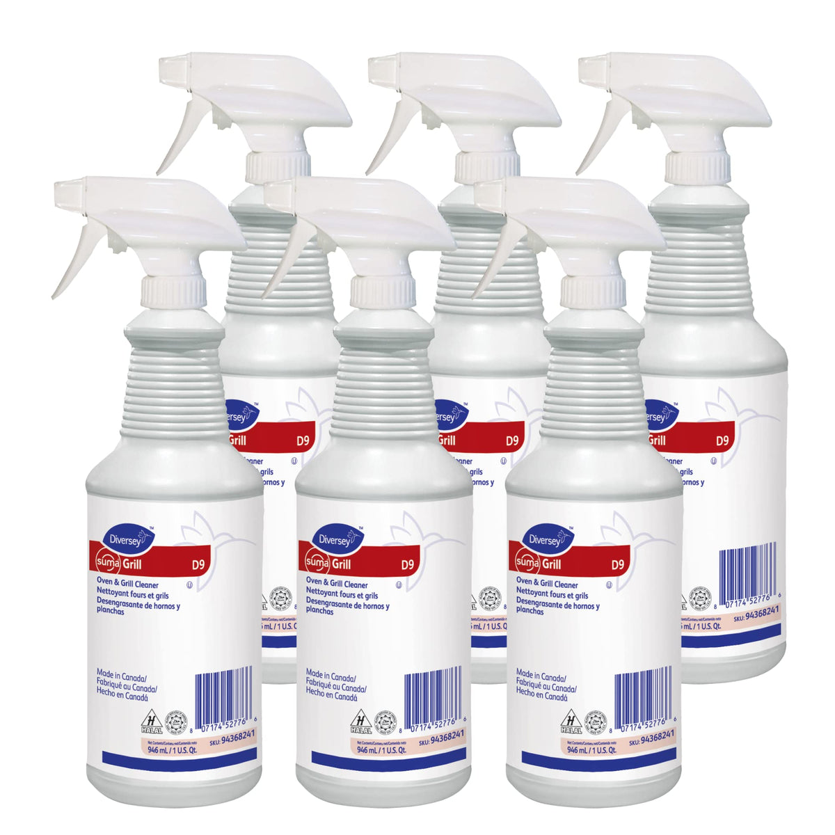 Oven & Grill Cleaner (32-Ounce, 6-Pack) J39729