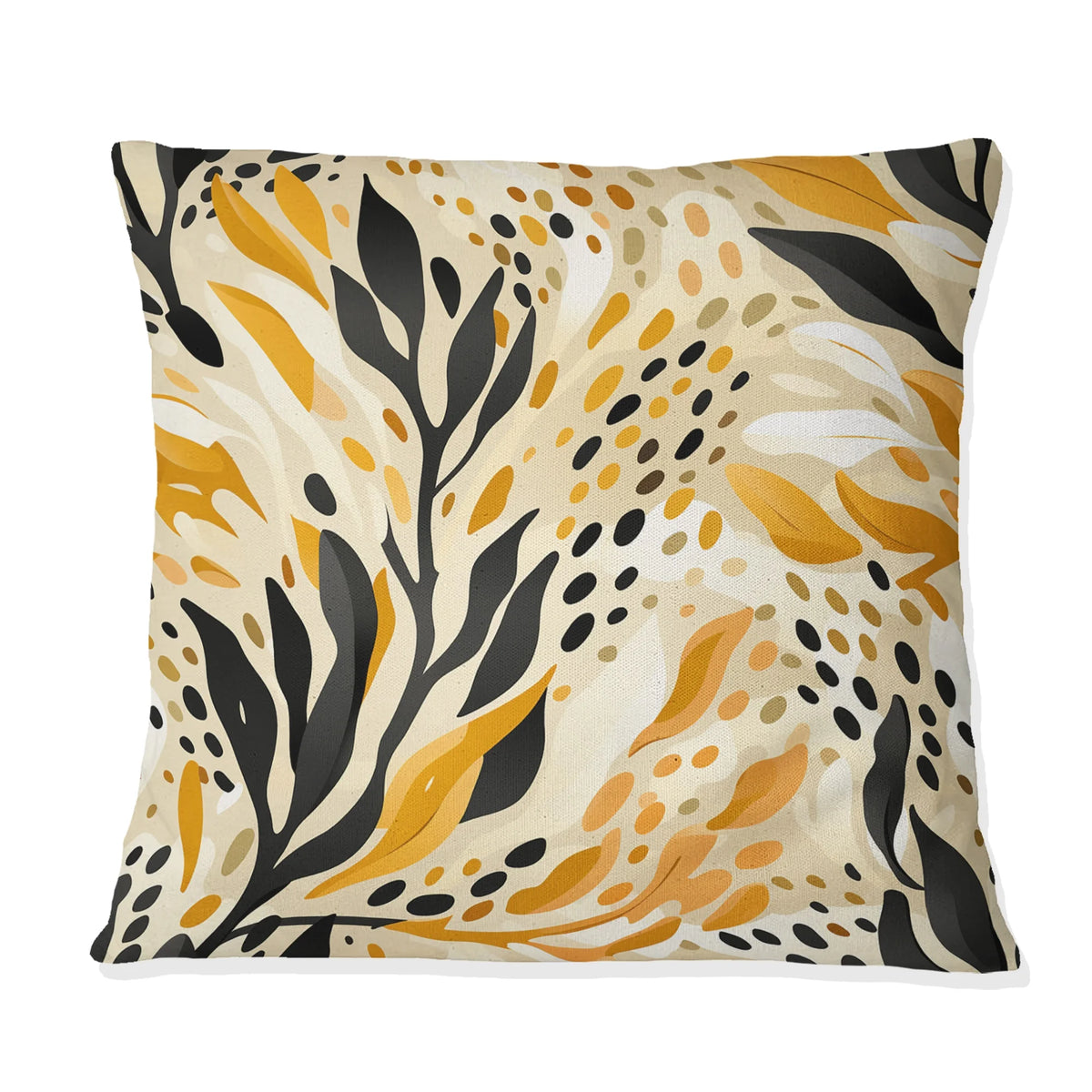 Abstract Printed Throw Pillow I341