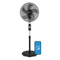 16-inch Smart Pedestal DC Fan with Wi-Fi, Black M72123