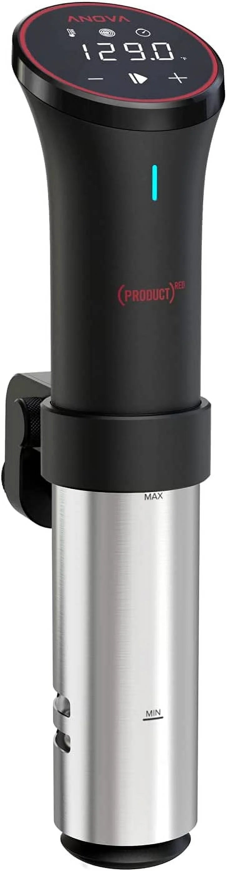 Black and Silver 1000 Watts Sous Vide Precision Cooker J295073