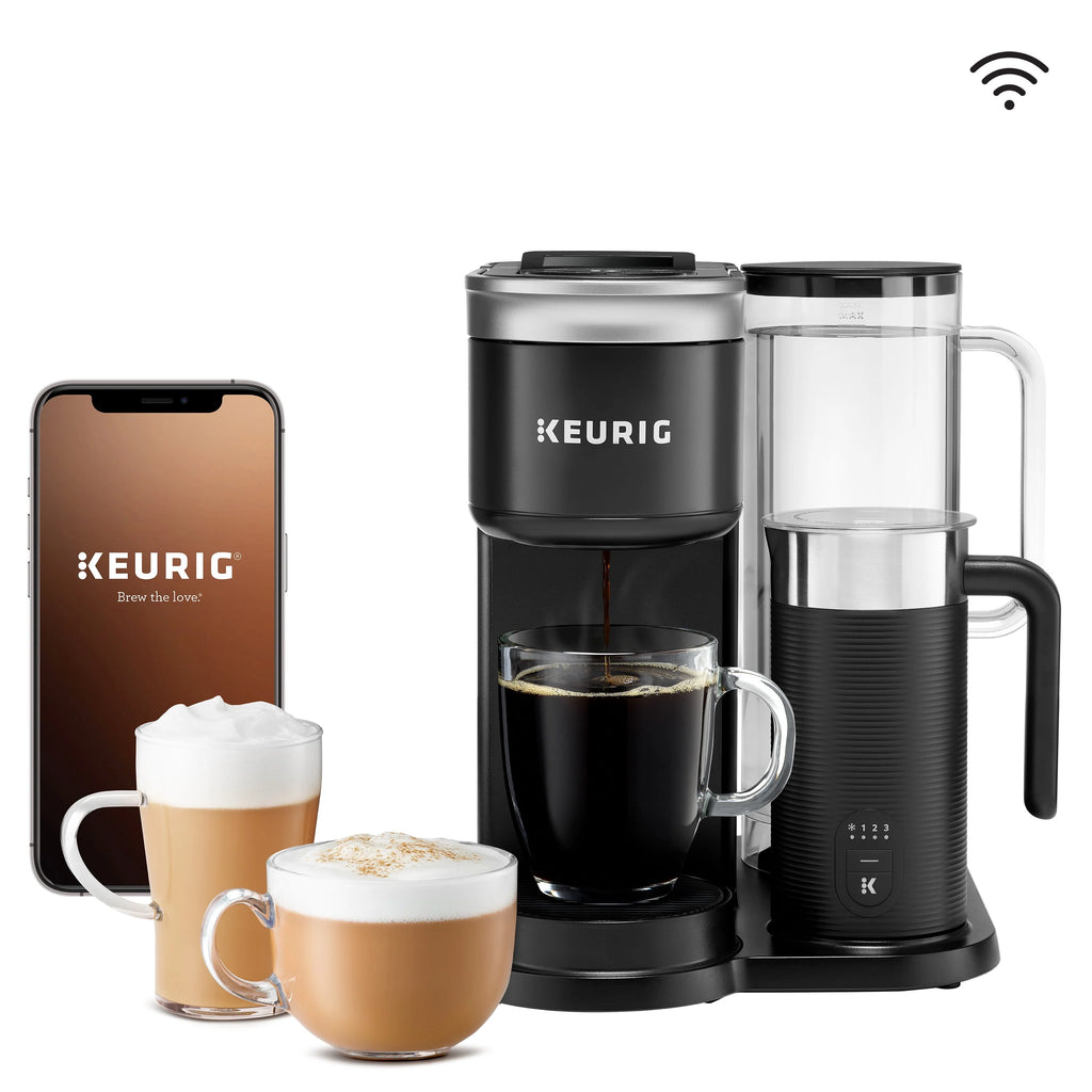 Single Serve Coffee, Latte and Cappuccino Maker, Black N793