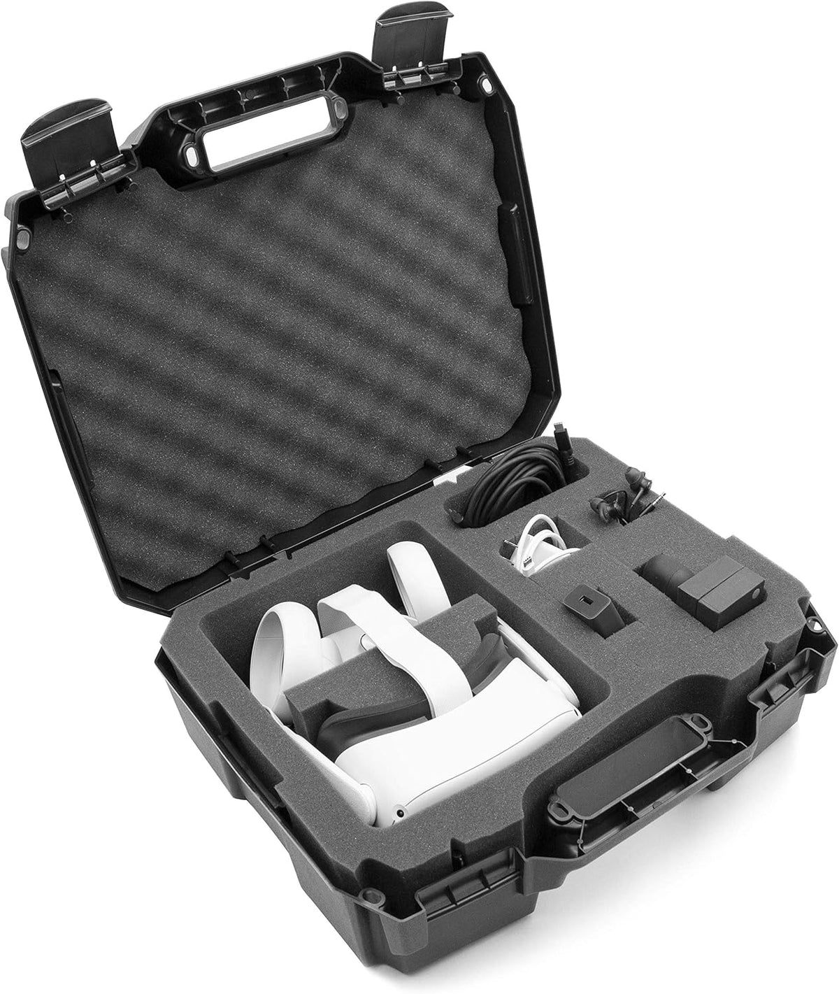 Hard Shell Travel Case for VR Headset with Custom Compartments D172857