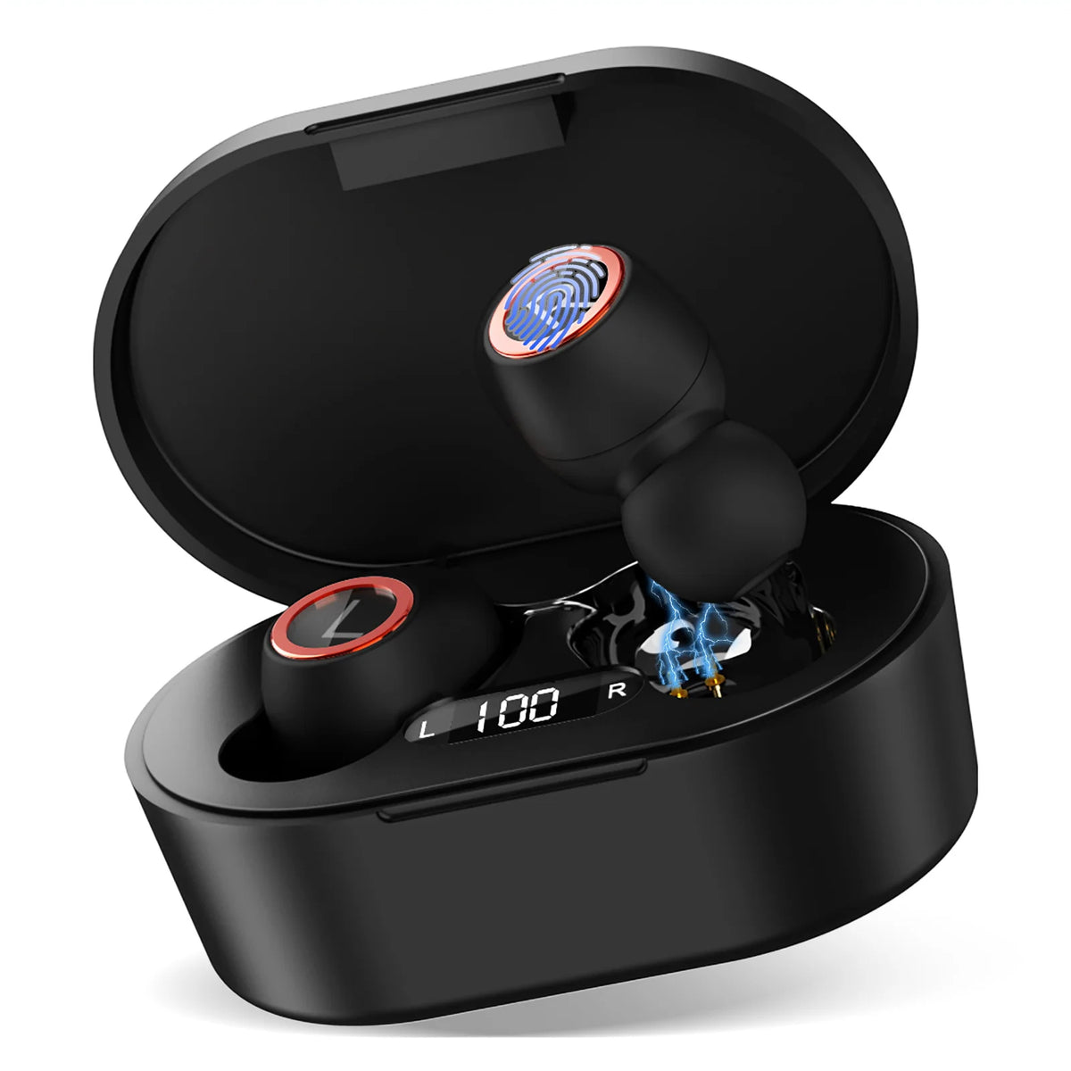 Wireless Earbuds Bluetooth 5.0 Charging Case Earphones Built-in Mic B31084