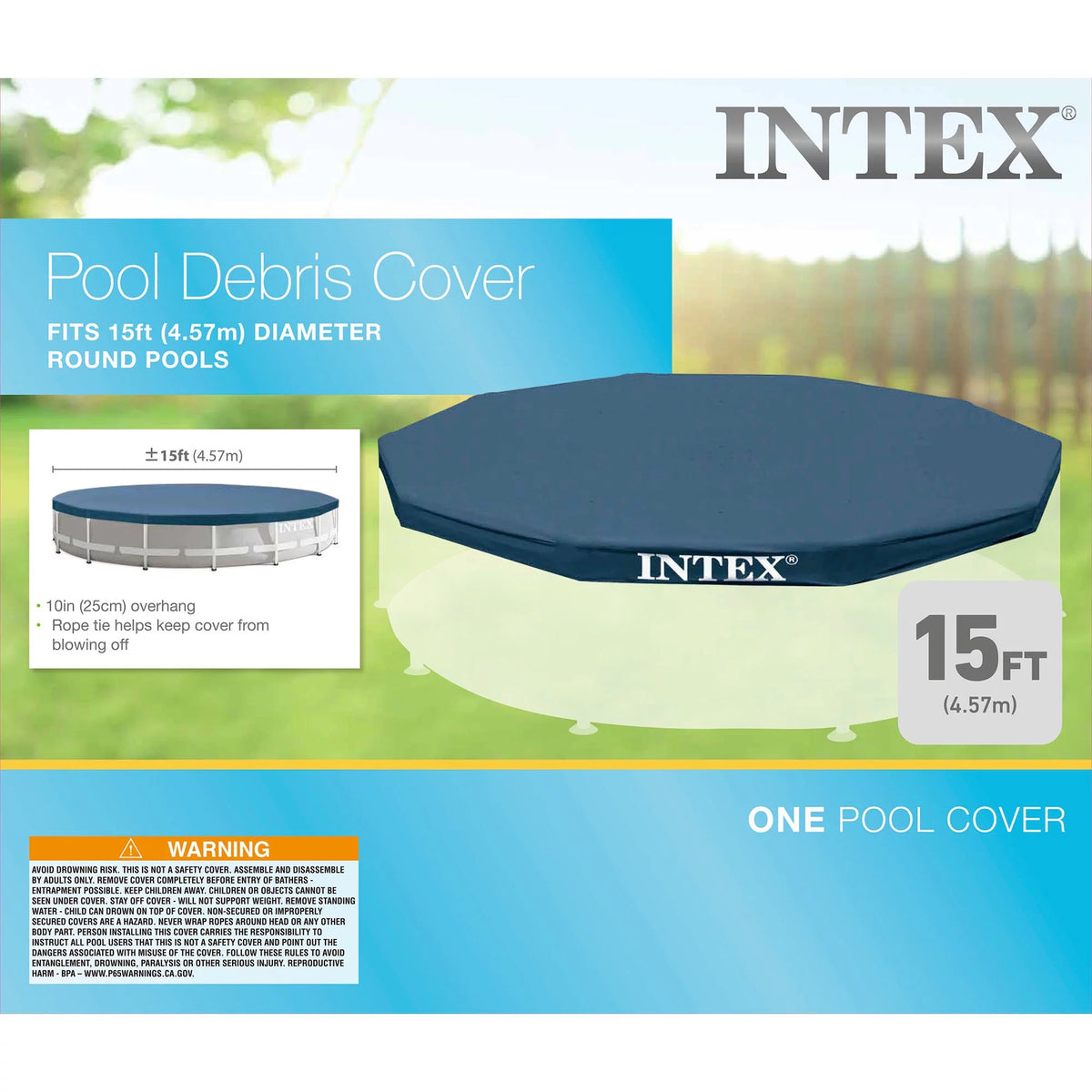 15ft x 42in Above Ground Swimming Pool Set H7023