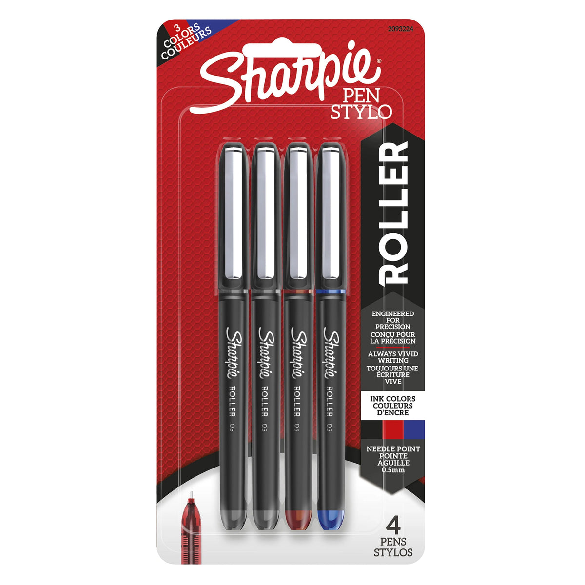 Rollerball Pens .5mm 4/Pkg T355991