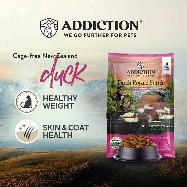 Grain-Free Duck Dry Cat Food Q1978