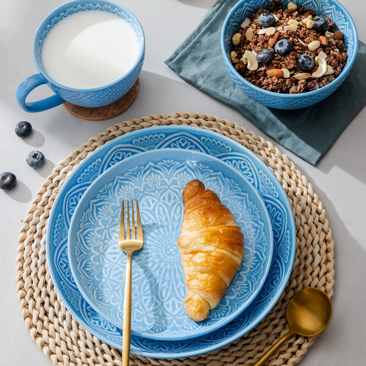 Ceramic Dinner Plates Dinnerware Set V603