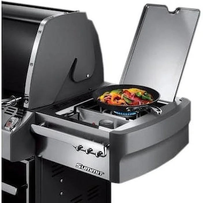 Black Propane Gas Grill with Rotisserie G179664