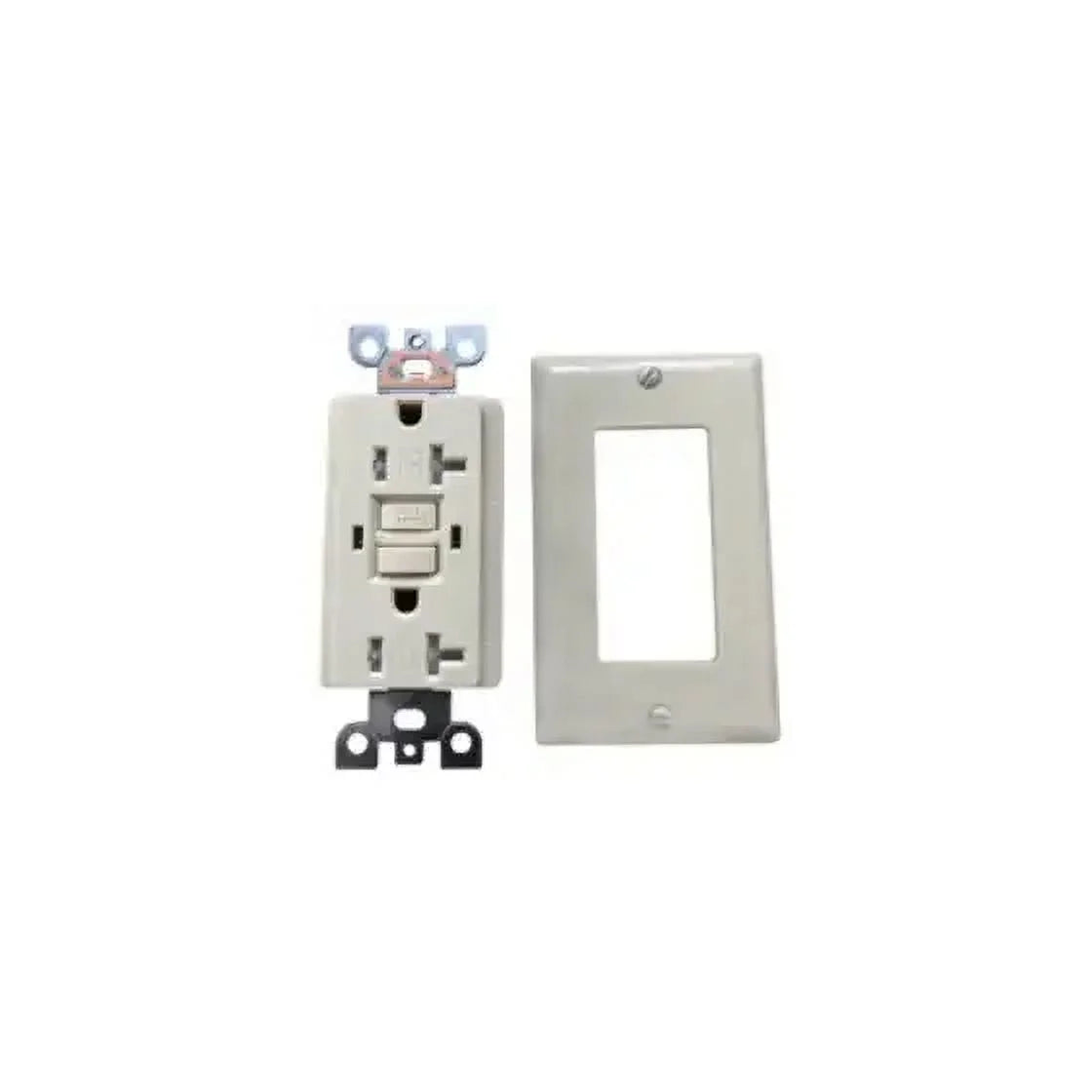 20 Amp Ivory Ground-Fault Circuit Interrupter Outlet K613030