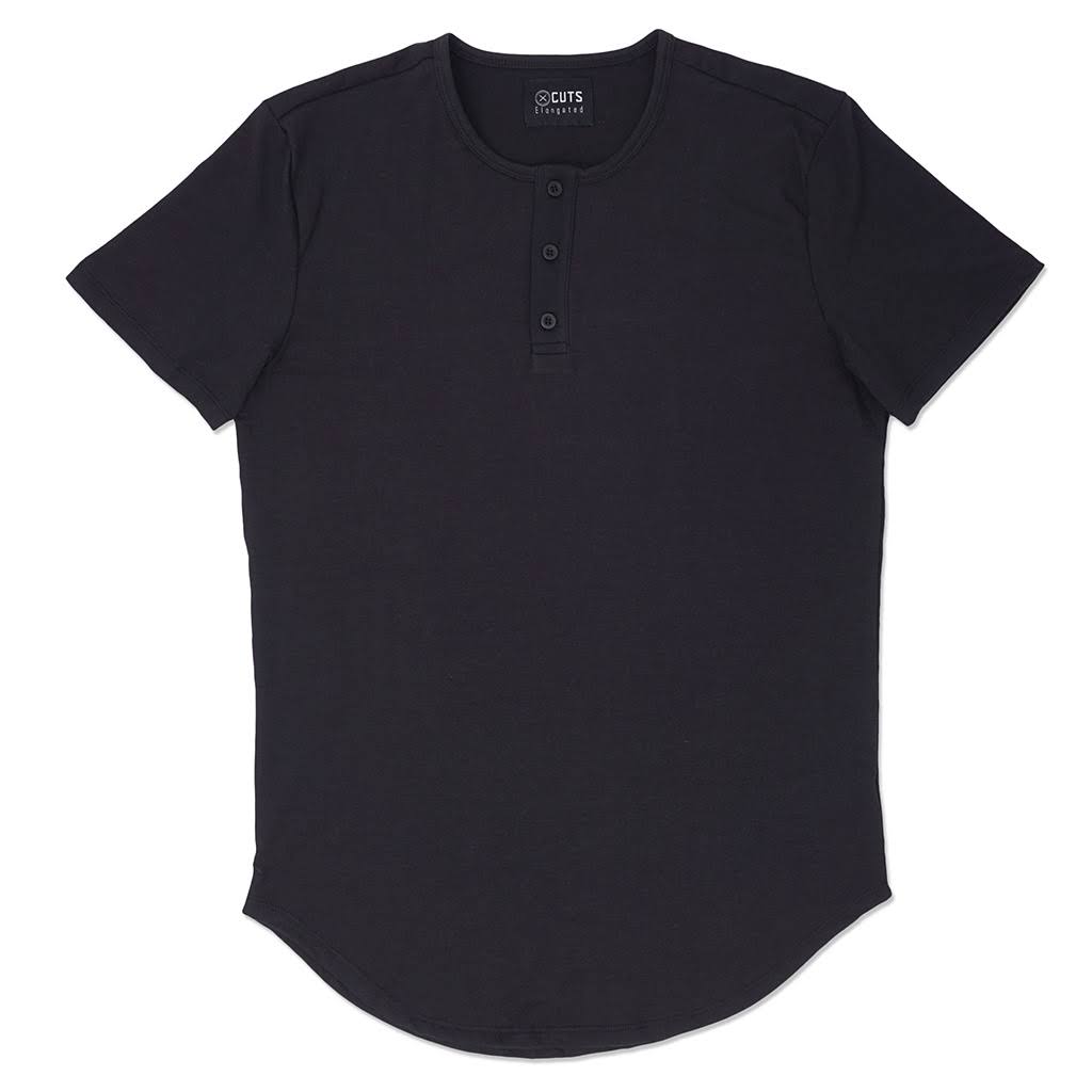 Black Henley X63498