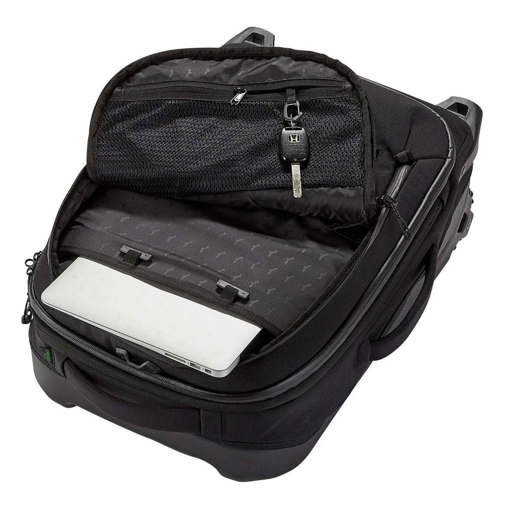 Black Wheeled Duffel Carry On Y86747