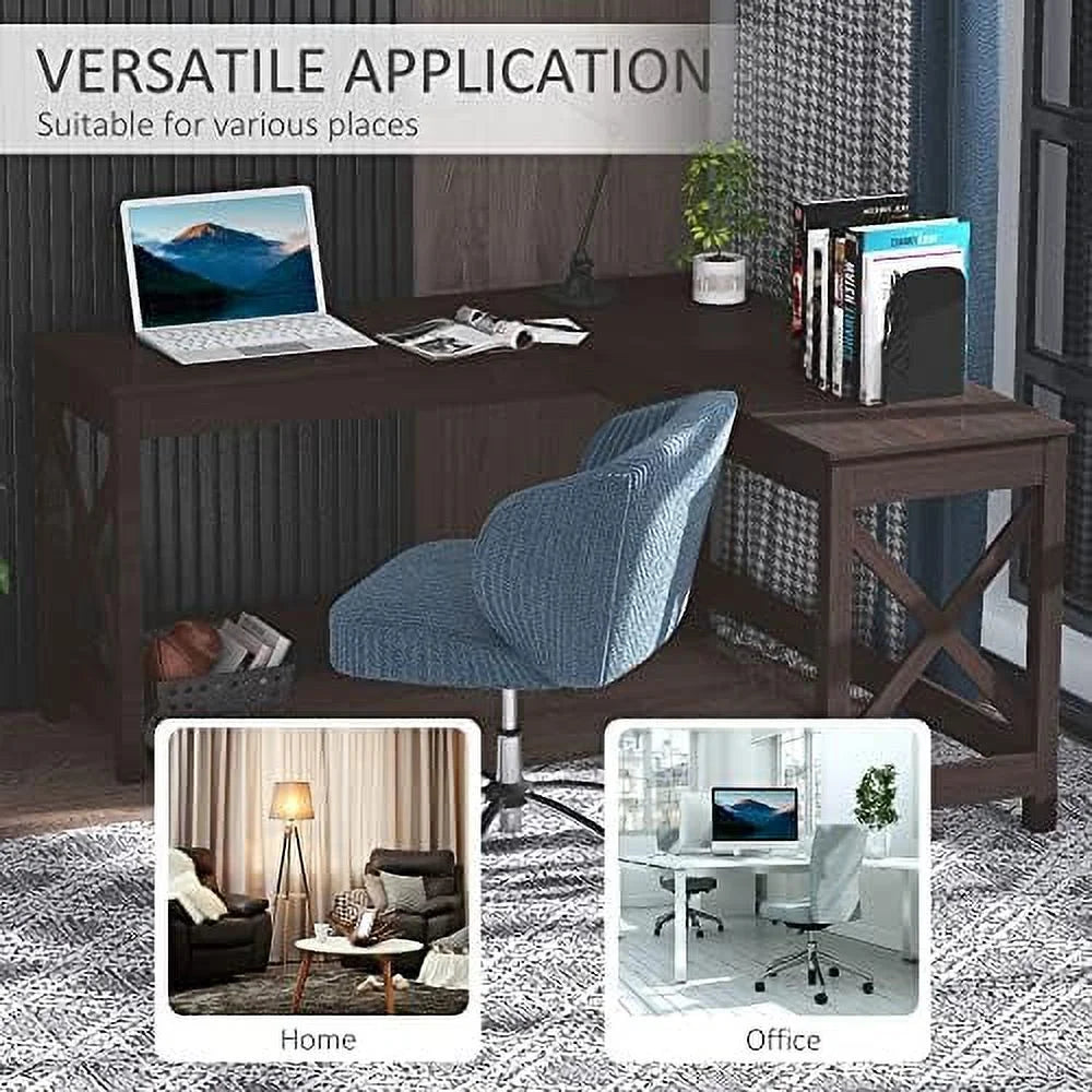 57" L-Shaped Corner Desk Z2366