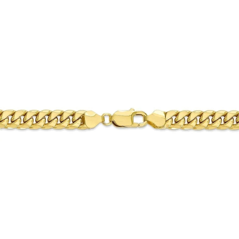 10k Yellow Gold Miami Cuban Chain R9523