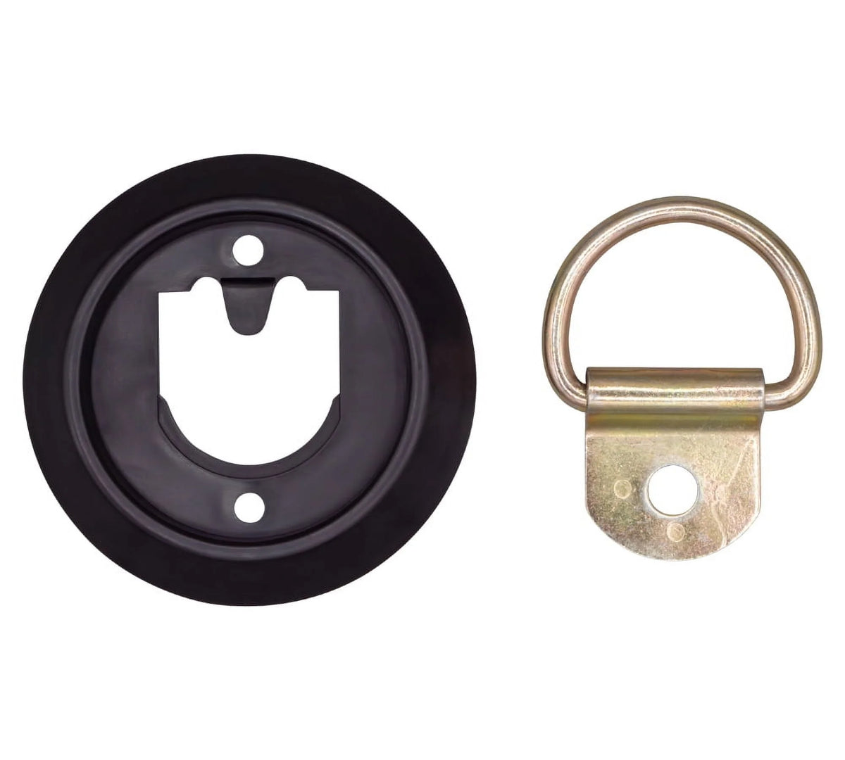 20 Pack Recessed D-Ring Tie-Down Anchor with Plastic Pan Fittings Y48094
