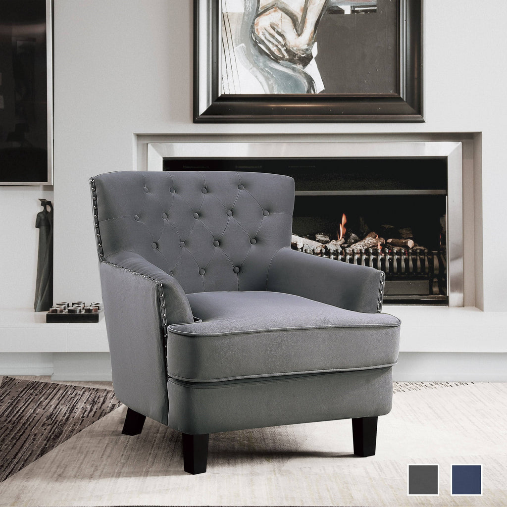 Grey Accent Chair L847108